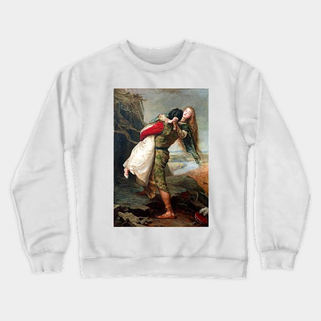 The Crown of Love - John Everett Millais Crewneck Sweatshirt by forgottenbeauty